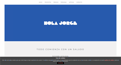 Desktop Screenshot of holajorge.es